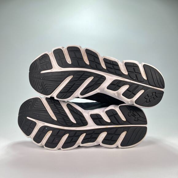 Under Armour Micro G Assert V Black Running Shoes 1252295-001 Men’s Size 10 - Picture 8 of 10